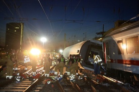 Zderzenie pociągów w Mannheim