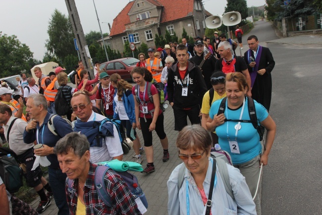 Kościół parafialny na szlaku