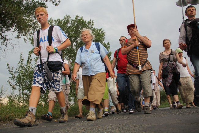 34. Piesza Pielgrzymka Wrocławska - dzień drugi