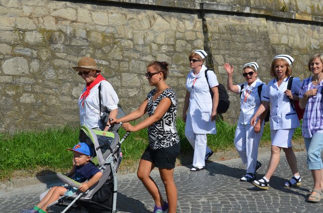 Sandomierska Pielgrzymka na trasie