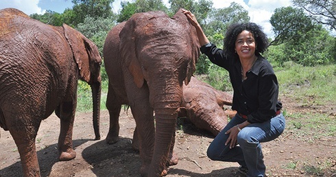 Dr Paula Kahumbu, dyrektor WildLife Direct Kenya, inicjatorka kampanii społecznej na rzecz ochrony dzikich słoni