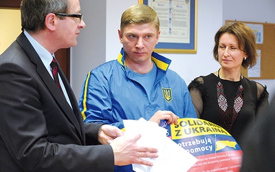 Władze Świdnicy od początku kryzysu na Ukrainie organizują różnoraką pomoc na rzecz mieszkańców Iwano- -Frankiwska