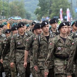Wymarsz 49. Marszu Szlakiem I Kompanii Kadrowej
