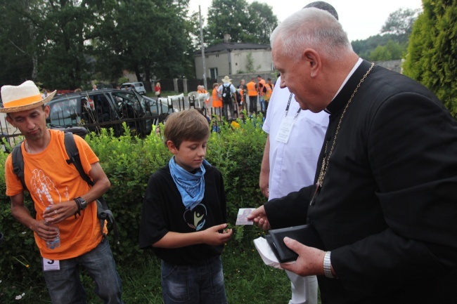 Ostatnie pątnicze metry...