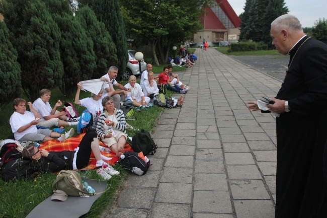 Ostatnie pątnicze metry...