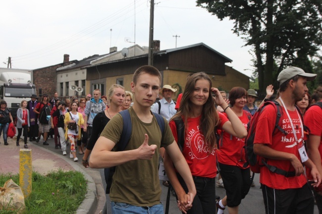 Ostatnie pątnicze metry...