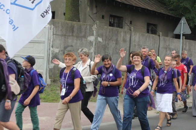 Stąd widać było jasnogórski szczyt...