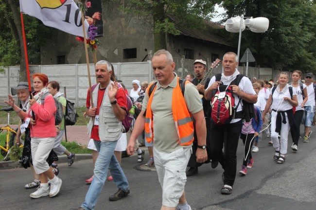 Stąd widać było jasnogórski szczyt...