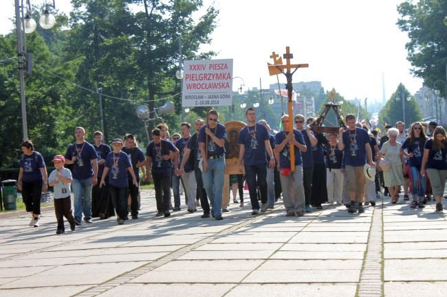 Jubileusz "Orzecha" i wejście na Jasną Górę