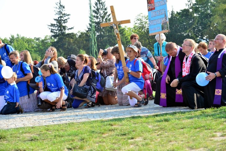 Pielgrzymka - wejście