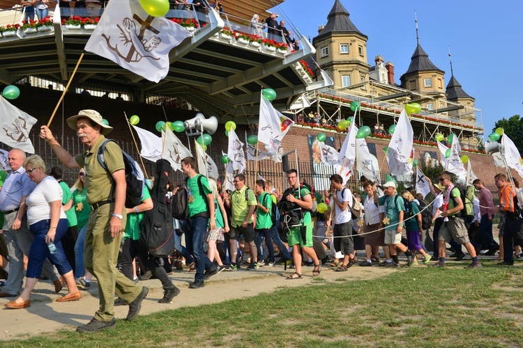 Pielgrzymka - wejście