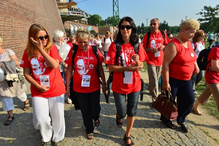 Pielgrzymka - wejście