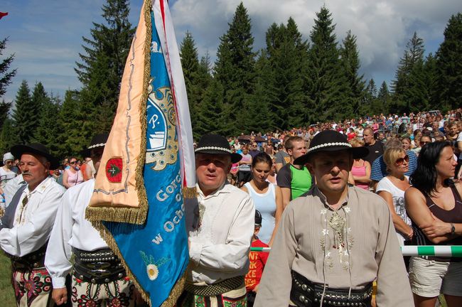 Msza św. w intencji ojczyzny na Turbaczu