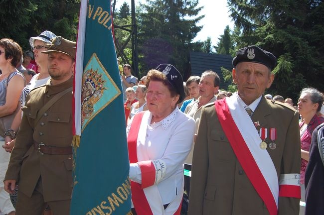 Msza św. w intencji ojczyzny na Turbaczu