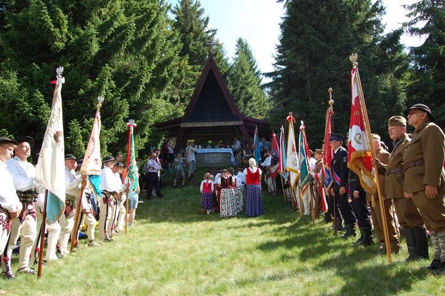 Msza św. w intencji ojczyzny na Turbaczu