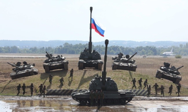 Ukraińcy: Rosja ma przy granicy 45 tys. żołnierzy