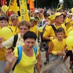 Powitanie pielgrzymów oświęcimskich na Jasnej Górze