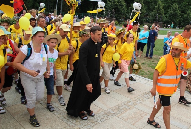 Powitanie pielgrzymów oświęcimskich na Jasnej Górze