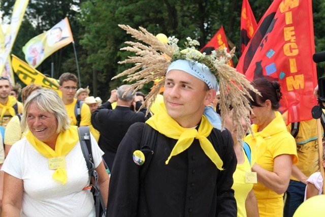 Powitanie pielgrzymów oświęcimskich na Jasnej Górze