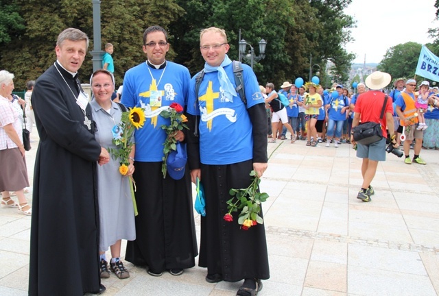 Powitanie pielgrzymów oświęcimskich na Jasnej Górze