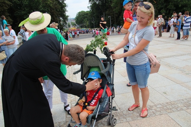 Powitanie pielgrzymów oświęcimskich na Jasnej Górze