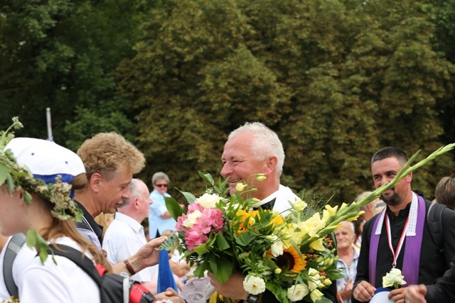 Powitanie pielgrzymów z Cieszyna, Czechowic-Dziedzic i Andrychowa