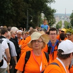 Powitanie pielgrzymów z Cieszyna, Czechowic-Dziedzic i Andrychowa