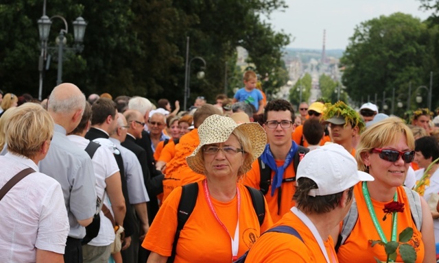 Powitanie pielgrzymów z Cieszyna, Czechowic-Dziedzic i Andrychowa