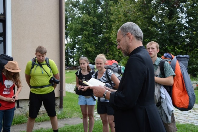 Liderzy ŚDM na Camino