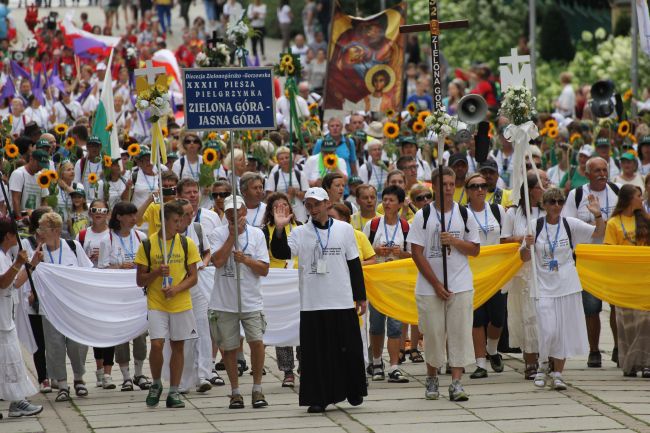 Pielgrzymka diecezji zielonogórsko-gorzowskiej na Jasnej Górze