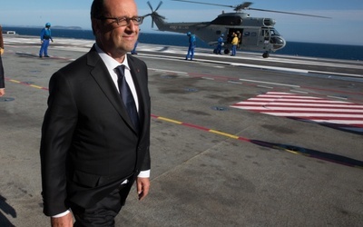 Hollande wzywa Ukrainę do "umiarkowania"