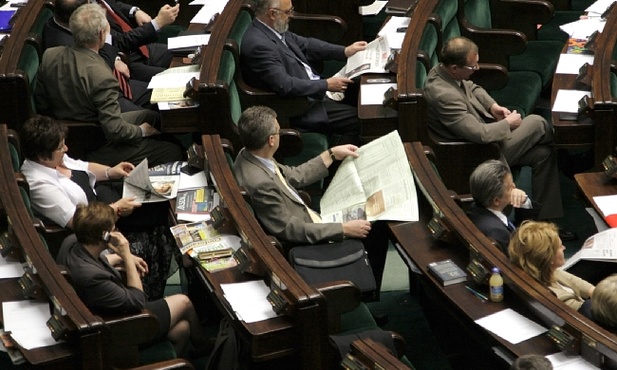 Sejm słabym ogniwem legislacji