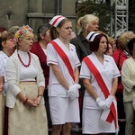 Pielgrzymka kobiet do Piekar - przed Mszą św.