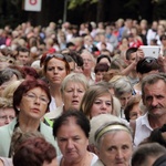 Pielgrzymka kobiet do Piekar - przed Mszą św.