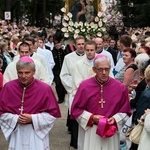 Pielgrzymka kobiet do Piekar - przed Mszą św.