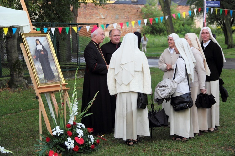 Msza św. na skwerze bł. Bolesławy Lament