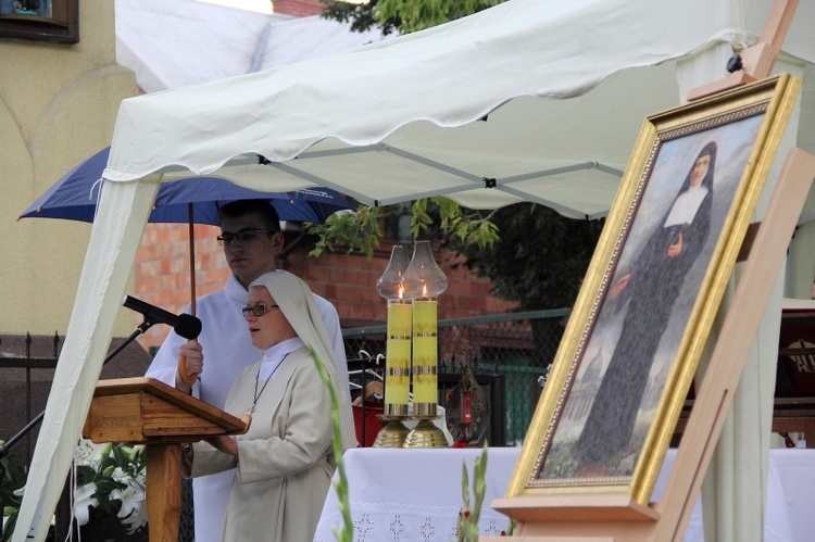 Msza św. na skwerze bł. Bolesławy Lament