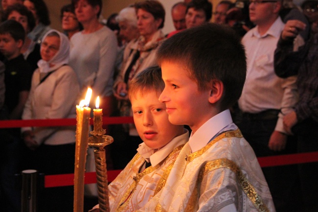 Cząstka Krzyża św. i ręka św. Marii Magdaleny w prawosławnej katedrze