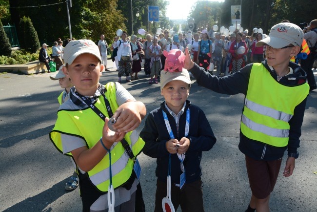 Wejście na Jasną Górę