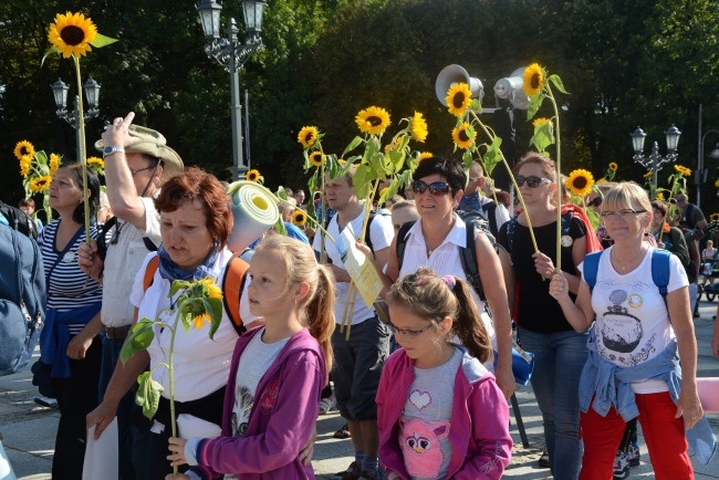 Wejście na Jasną Górę