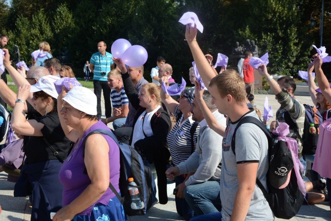 Wejście na Jasną Górę c.d.