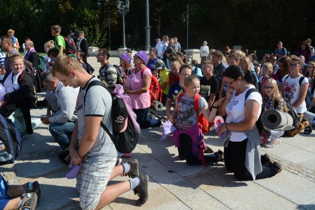 Wejście na Jasną Górę c.d.