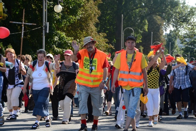 Wejście na Jasną Górę c.d.