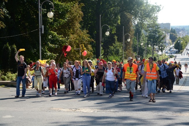 Wejście na Jasną Górę c.d.