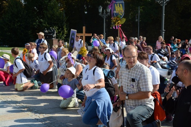 Wejście na Jasną Górę c.d.