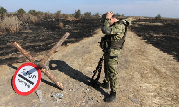 Rosyjskie czołgi wdarły się na Ukrainę
