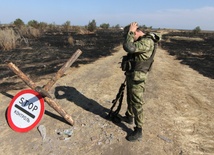 Rosyjskie czołgi wdarły się na Ukrainę