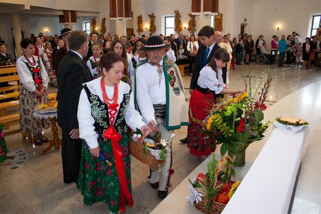 Dziękczynienie za plony na Podhalu