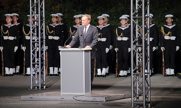 Tusk na Westerplatte: nigdy więcej wojny! 