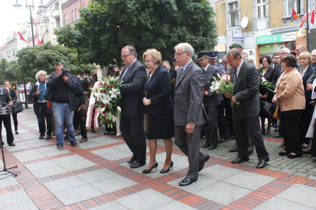 Tablica płk Łukasza Cieplińskiego w Zabrzu